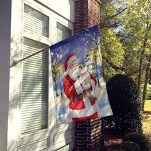 Load image into Gallery viewer, Ragdoll Cat with Santa Claus House Flag