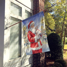 Load image into Gallery viewer, Sphynx Cat with Santa Claus House Flag
