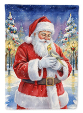 Load image into Gallery viewer, Cockatiel with Santa Claus Garden Flag
