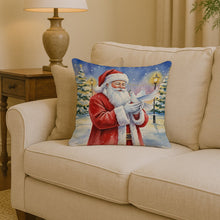 Load image into Gallery viewer, Dove with Santa Claus Throw Pillow