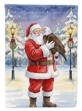 Load image into Gallery viewer, Eagle with Santa Claus Garden Flag
