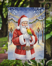 Load image into Gallery viewer, Green Cheeked Conure Parrot with Santa Claus Garden Flag