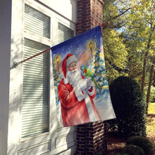 Load image into Gallery viewer, Hahn�s Macaw Parrot with Santa Claus House Flag