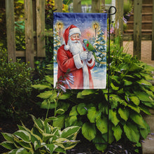 Load image into Gallery viewer, Hahn�s Macaw Parrot with Santa Claus Garden Flag