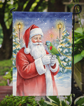 Load image into Gallery viewer, Hahn�s Macaw Parrot with Santa Claus Garden Flag