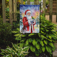 Load image into Gallery viewer, Lovebird with Santa Claus Garden Flag