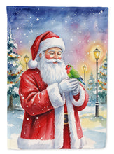 Load image into Gallery viewer, Lovebird with Santa Claus Garden Flag
