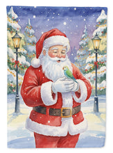 Load image into Gallery viewer, Parrotlet with Santa Claus House Flag