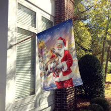 Load image into Gallery viewer, Pelican with Santa Claus House Flag
