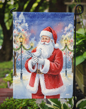 Load image into Gallery viewer, Pigeon with Santa Claus Garden Flag