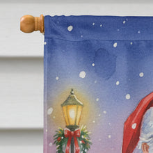 Load image into Gallery viewer, Red Lory with Santa Claus House Flag