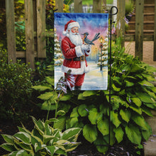 Load image into Gallery viewer, Roadrunner with Santa Claus Garden Flag