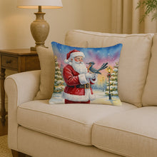Load image into Gallery viewer, Roadrunner with Santa Claus Throw Pillow