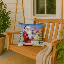 Load image into Gallery viewer, Roadrunner with Santa Claus Throw Pillow