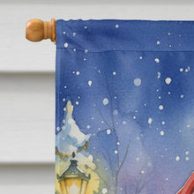 Load image into Gallery viewer, Sulphur Crested Cockatoo with Santa Claus House Flag
