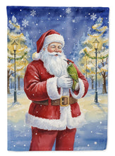 Load image into Gallery viewer, Woodpecker with Santa Claus House Flag