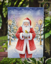 Load image into Gallery viewer, Yellowhammer with Santa Claus Garden Flag