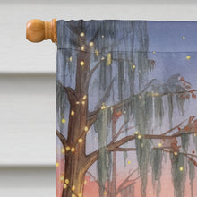 Load image into Gallery viewer, Cajun Santa Claus in the Pirogue Christmas House Flag