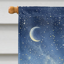 Load image into Gallery viewer, Santa Claus by the Campfire Christmas House Flag