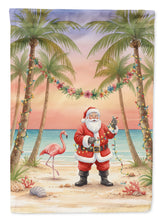 Load image into Gallery viewer, Santa Claus Decorating Palm Tree Christmas Garden Flag