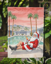Load image into Gallery viewer, Santa Claus in Palm Springs Christmas Garden Flag