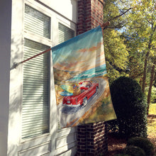 Load image into Gallery viewer, Santa Claus on Route 1 Christmas House Flag