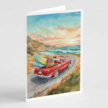 Load image into Gallery viewer, Santa Claus on Route 1 Christmas Greeting Cards Pack of 8