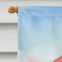 Load image into Gallery viewer, Santa Claus on the Beach Christmas House Flag