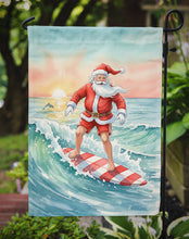 Load image into Gallery viewer, Santa Claus Surfing Christmas Morning Christmas Garden Flag