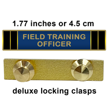Load image into Gallery viewer, PBX-010-A FTO Field Training Officer commendation bar pin Police Uniform LAPD BPD NYPD CBP and more