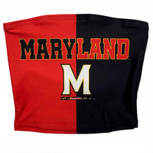 Load image into Gallery viewer, Maryland Terps Two Tone Tube Top