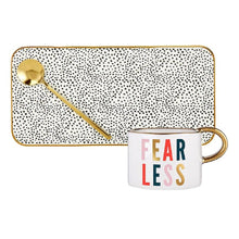 Load image into Gallery viewer, Fearless Mug, Tray and Spoon Set