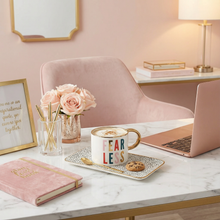 Load image into Gallery viewer, Fearless Mug, Tray and Spoon Set
