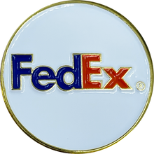 Load image into Gallery viewer, BL11-013 FedEx lapel pin