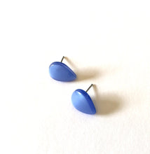Load image into Gallery viewer, Royal Blue Moonglow Teardrop Stud Earrings