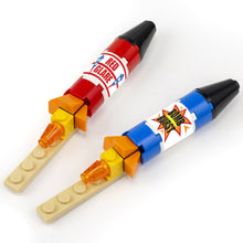 Load image into Gallery viewer, Fireworks / Rockets - Custom 4th of July Set made using LEGO parts