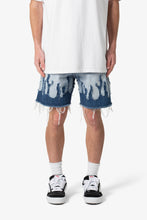 Load image into Gallery viewer, Flame Denim Shorts - Blue