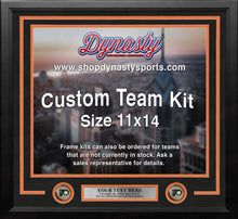 Load image into Gallery viewer, Philadelphia Flyers Custom NHL Hockey 11x14 Picture Frame Kit (Multiple Colors)