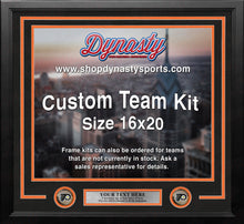 Load image into Gallery viewer, Philadelphia Flyers Custom NHL Hockey 16x20 Picture Frame Kit (Multiple Colors)