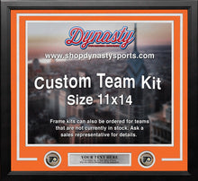 Load image into Gallery viewer, Philadelphia Flyers Custom NHL Hockey 11x14 Picture Frame Kit (Multiple Colors)