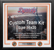 Load image into Gallery viewer, Philadelphia Flyers Custom NHL Hockey 16x20 Picture Frame Kit (Multiple Colors)
