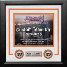 Load image into Gallery viewer, Philadelphia Flyers Custom NHL Hockey 8x10 Picture Frame Kit (Multiple Colors)