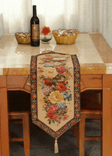 Load image into Gallery viewer, Tache Colorful Country Rustic Floral Morning Awakening Table Runner (3089B)