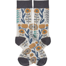 Load image into Gallery viewer, Folk Art Socks and Notebook Bundle