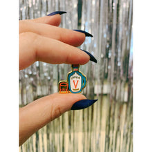 Load image into Gallery viewer, Fountain Of Youth Vodka Enamel Pin On Gift Card