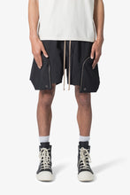 Load image into Gallery viewer, Front Pocket Geo Shorts - Black