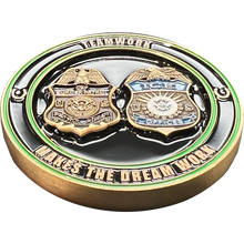 Load image into Gallery viewer, DL13-003 ICE and Border Patrol Border Crisis Joint Operations Challenge Coin 2021 2022