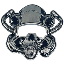 Load image into Gallery viewer, BL14-002 SCUBA Diver Bottle Opener Challenge Coin Dive Flag