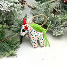Load image into Gallery viewer, Stuffed Unicorn Ornament- Polka Dot