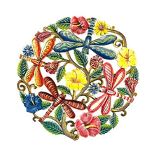 Load image into Gallery viewer, Hibiscus and Dragonflies